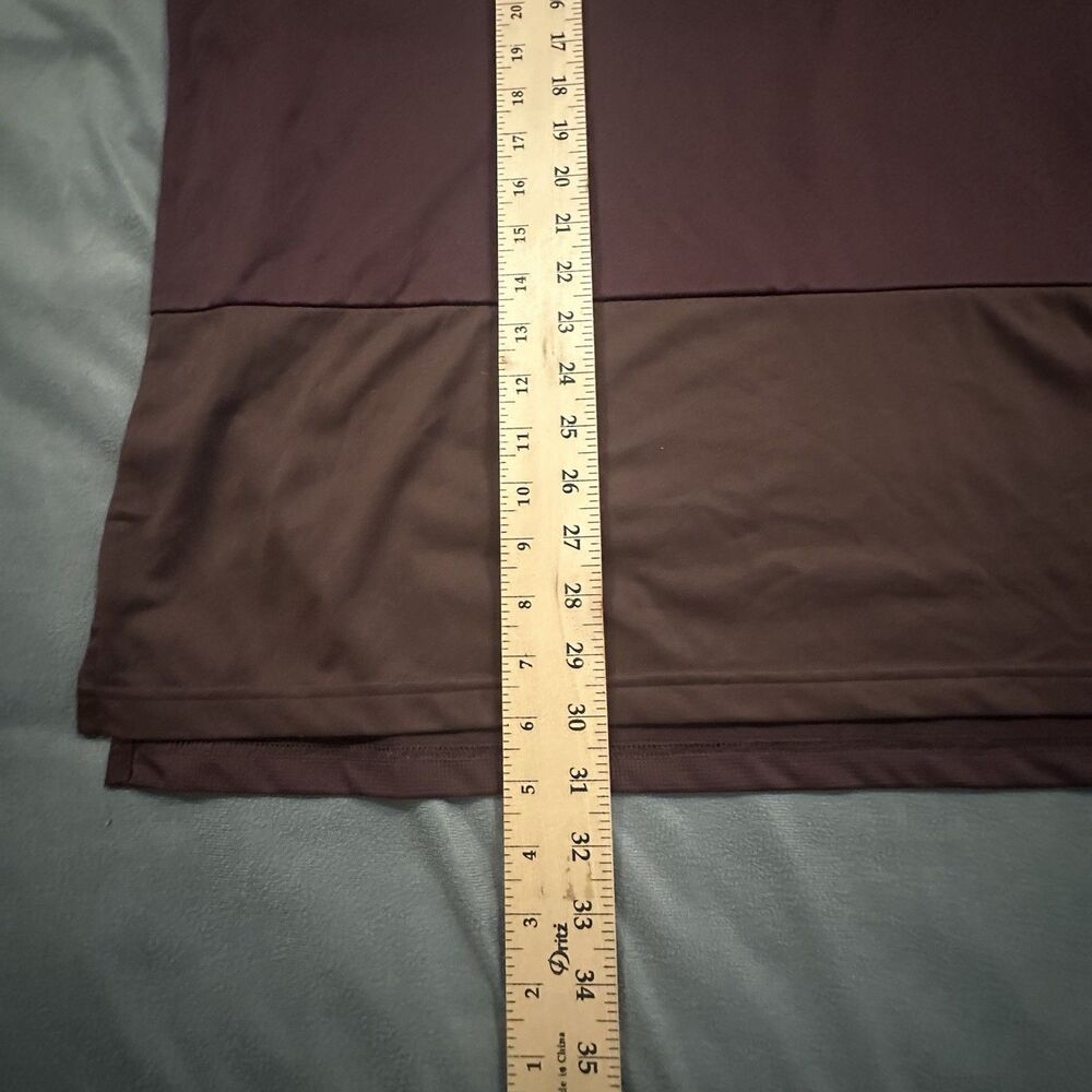 Adidas Mexico Soccer Jersey Shirt Mens 2XL Climalite 2017 Training Brown V Neck - Picture 3 of 9